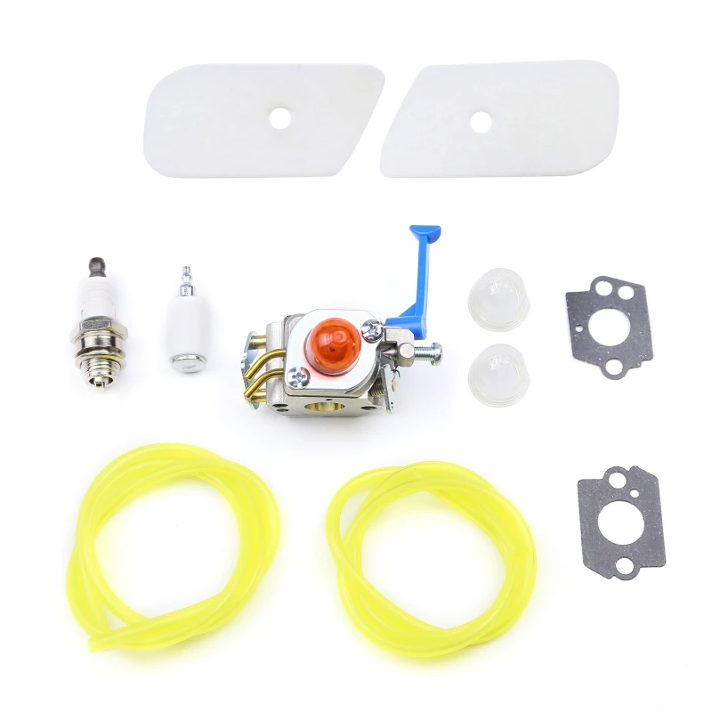 Carburetor Kit for 128C 128L 128LD 128R 128RJ 128CD 128LDX Trimmer Fuel Line Air Filter Spark Plug Gaskets
Carburetor Kit for 128C 128L 128LD 128R 128RJ 128CD 128LDX Trimmer Fuel Line Air Filter Spark Plug Gaskets