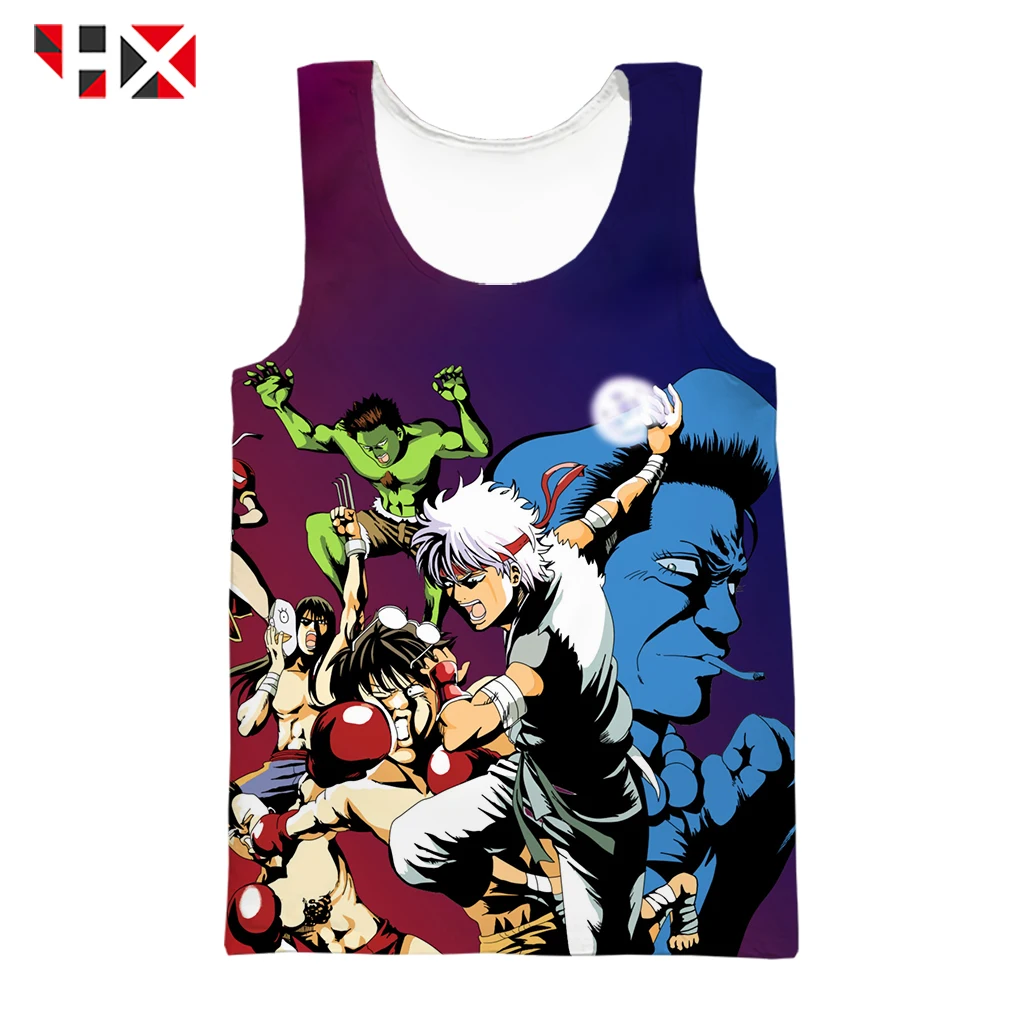 2020 New Tank Top Men Anime JoJo Bizarre Adventure 3D Print Vest Men Women Harajuku Streetwear Style Sleeveless Tops HX845
2020 New Tank Top Men Anime JoJo Bizarre Adventure 3D Print Vest Men Women Harajuku Streetwear Style Sleeveless Tops HX845
