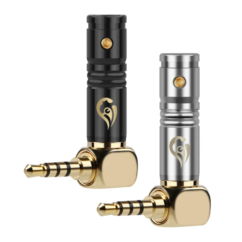 Jack 2.5mm Earphone Plug Adapter Gold Plated Copper 90 Degree Angled Audio Terminal Headphones Connectors Minijack For Soldering
Jack 2.5mm Earphone Plug Adapter Gold Plated Copper 90 Degree Angled Audio Terminal Headphones Connectors Minijack For Soldering