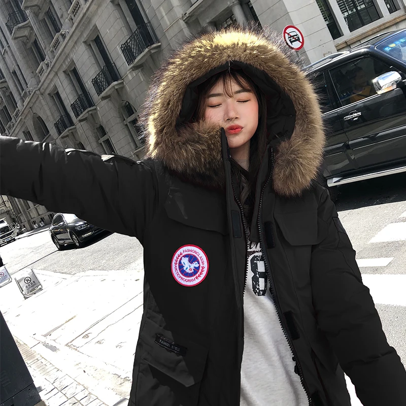 Down cotton coat women winter fur coat 2019 woman parka long ladies clothing thick warm fashion female outerwear beige black
Down cotton coat women winter fur coat 2019 woman parka long ladies clothing thick warm fashion female outerwear beige black