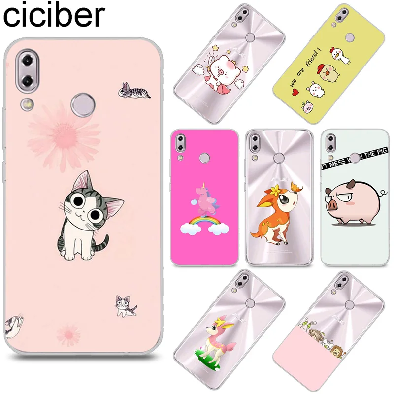 ciciber Pig Cat Cover for ASUS Zenfone 5 5Z ZE620KL ZS620KL Soft Silicone TPU Phone Case for Zenfone 5 Lite 5Q ZC600KL Fundas
ciciber Pig Cat Cover for ASUS Zenfone 5 5Z ZE620KL ZS620KL Soft Silicone TPU Phone Case for Zenfone 5 Lite 5Q ZC600KL Fundas