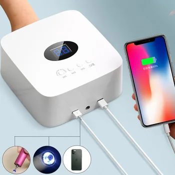 2020 New Rechargeable UV Nail Lamp Wireless Gel Lacquer Dryer Gelpolish Curing Light Cordless Manicure Nail Dryer LED Lamp 
2020 New Rechargeable UV Nail Lamp Wireless Gel Lacquer Dryer Gelpolish Curing Light Cordless Manicure Nail Dryer LED Lamp