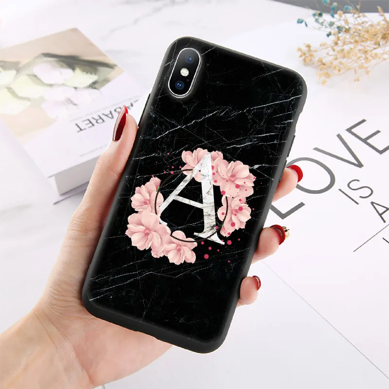 Custom Marble Flower Wreath Initials Alphabet Phone Case Cover For iPhone XS Max X XR 11 Pro Max 8 8Plus X 7 7Plus Soft Silicone
Custom Marble Flower Wreath Initials Alphabet Phone Case Cover For iPhone XS Max X XR 11 Pro Max 8 8Plus X 7 7Plus Soft Silicone