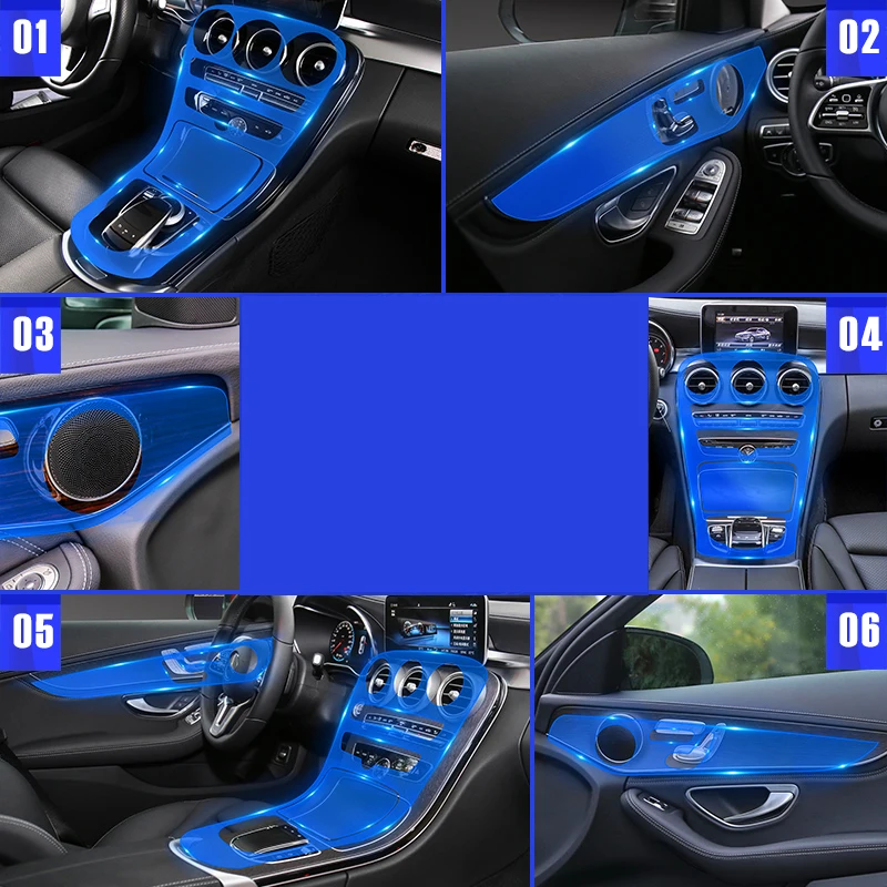 Lsrtw2017 TPU Car Interior Protective Film Central Control Sticker for Mercedes Benz C Class W205 C200 C260 GLC260
Lsrtw2017 TPU Car Interior Protective Film Central Control Sticker for Mercedes Benz C Class W205 C200 C260 GLC260