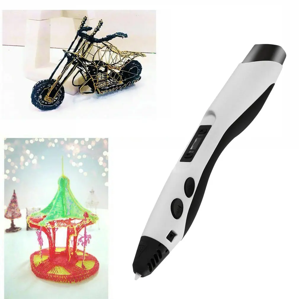 SL-300 Professional Intelligent 3D Printing Pen with OLED Display Stimulate Children's Imagination and Practical Ability
SL-300 Professional Intelligent 3D Printing Pen with OLED Display Stimulate Children's Imagination and Practical Ability