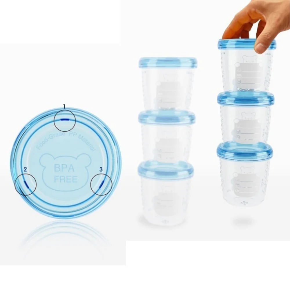 3Pcs Baby Complementary Food Storage Box Portable Snack Freeze Box Sealed Packing Baby Complementary Food Storage Cup
3Pcs Baby Complementary Food Storage Box Portable Snack Freeze Box Sealed Packing Baby Complementary Food Storage Cup