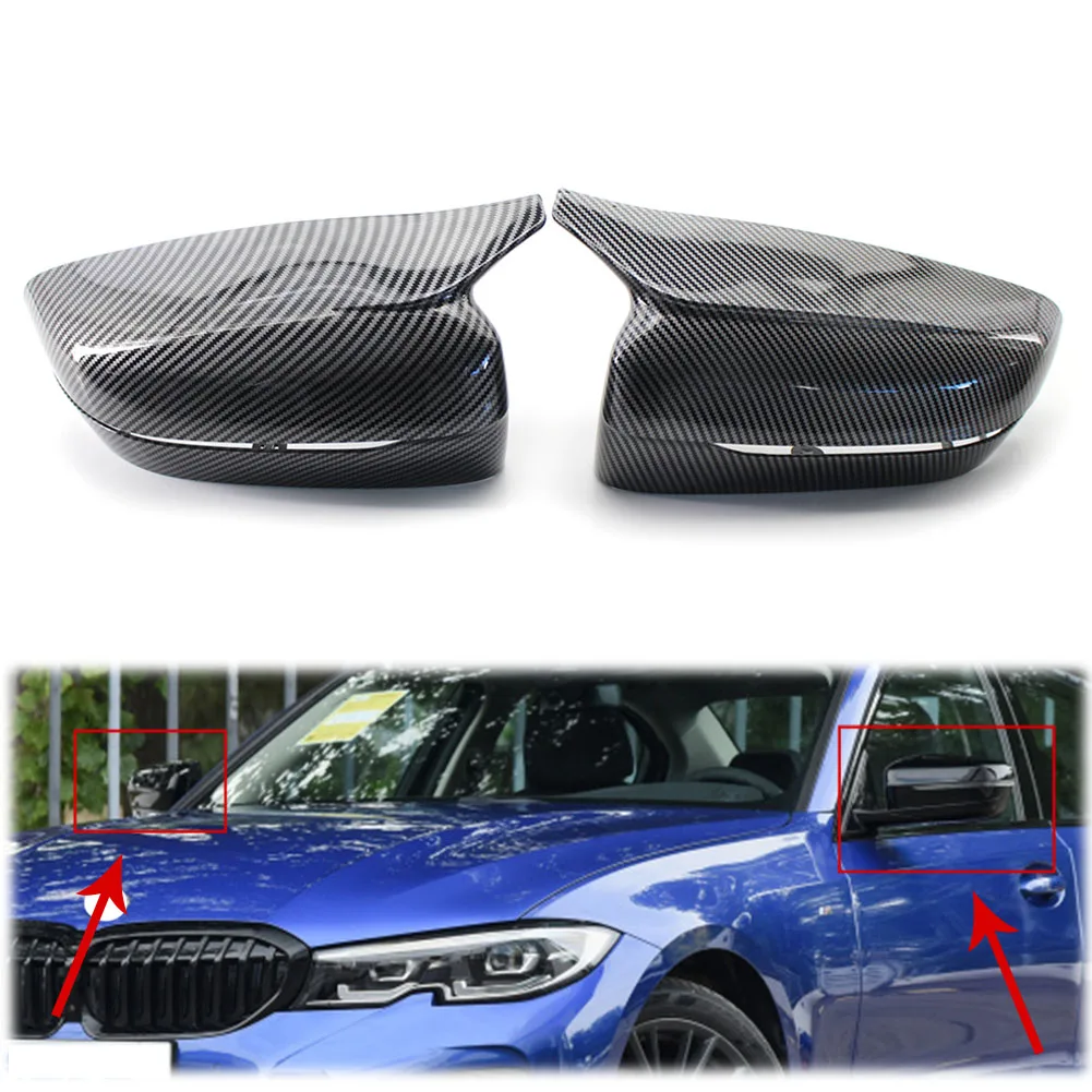 Carbon Fiber ABS Car Rearview Side Mirror Cover M Style Mirrors Cap For BMW G20 3 Series 2019-2021 5Series G30 G31 G38 2017-2021
Carbon Fiber ABS Car Rearview Side Mirror Cover M Style Mirrors Cap For BMW G20 3 Series 2019-2021 5Series G30 G31 G38 2017-2021