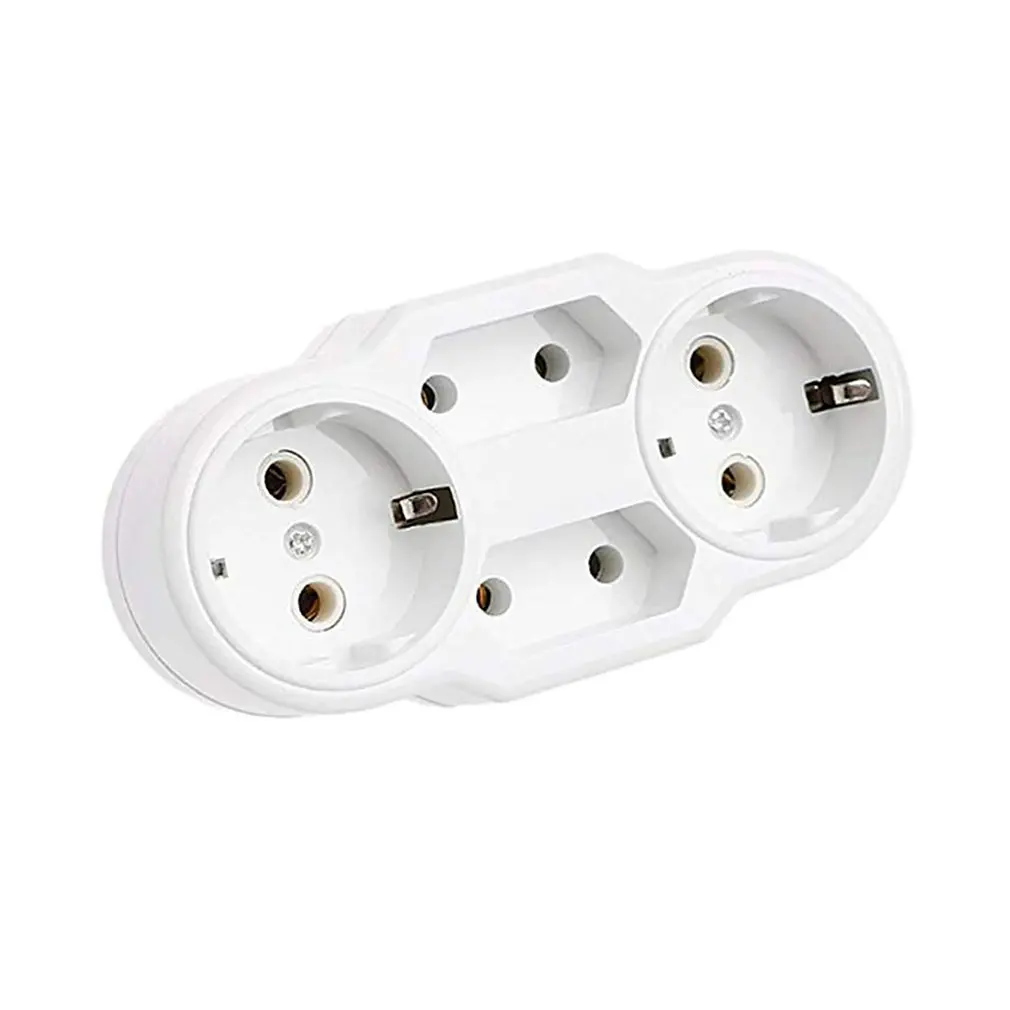 Triple Plug Protective Contact Multiple Plug Power Distribution Adapter EU to Russian Conversion Socket
Triple Plug Protective Contact Multiple Plug Power Distribution Adapter EU to Russian Conversion Socket