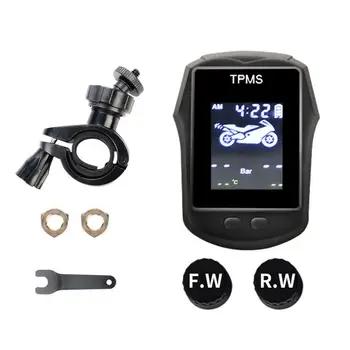 Motorcycle Digital Tire Pressure Monitoring System Motorcycle USB Temperature Monitoring External Sensors TPMS With LCD Display
Motorcycle Digital Tire Pressure Monitoring System Motorcycle USB Temperature Monitoring External Sensors TPMS With LCD Display
