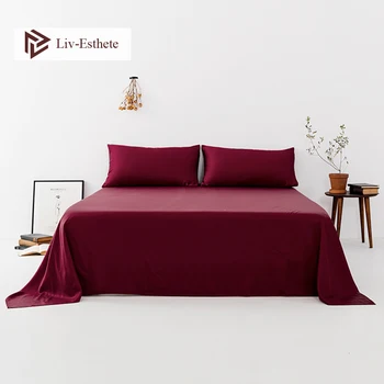 Liv-Esthete Luxury 100% Silk Wine Red Flat Sheet Nature Silk Healthy Queen King Bed Sheet Pillowcase For Yourself Home Textile
Liv-Esthete Luxury 100% Silk Wine Red Flat Sheet Nature Silk Healthy Queen King Bed Sheet Pillowcase For Yourself Home Textile