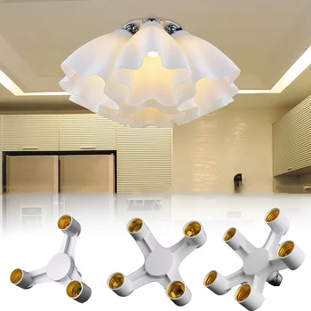 E27 3 in 1 LED Base Holder Socket Light Lamp Bulb Converter Splitter Adapter
E27 3 in 1 LED Base Holder Socket Light Lamp Bulb Converter Splitter Adapter