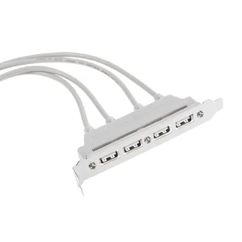 Newly USB 2.0 4 Port Rear Panel PCI Bracket to Dual 9-Pin Motherboard Header Cable FIF66
Newly USB 2.0 4 Port Rear Panel PCI Bracket to Dual 9-Pin Motherboard Header Cable FIF66