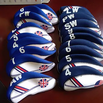 Golf Club Cover Golf Head Cover Club Iron Cover Portable Practical Blue White Neoprene Material American Flag Pattern Movement
Golf Club Cover Golf Head Cover Club Iron Cover Portable Practical Blue White Neoprene Material American Flag Pattern Movement