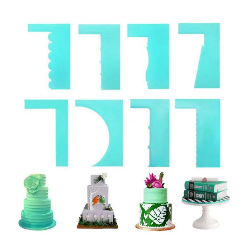 18PCS Cake Scraper Smoother Fondant Spatulas Cake Edge Smoother Cream Decorating DIY Bakeware Tableware Kitchen Cake Tool
18PCS Cake Scraper Smoother Fondant Spatulas Cake Edge Smoother Cream Decorating DIY Bakeware Tableware Kitchen Cake Tool