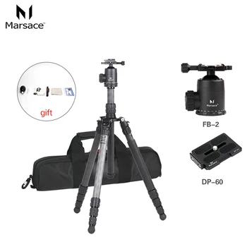 Marsace MT-2541T + FB-2 Carbon Fiber Portable Reflective Travel Tripod Set for various cameras
Marsace MT-2541T + FB-2 Carbon Fiber Portable Reflective Travel Tripod Set for various cameras