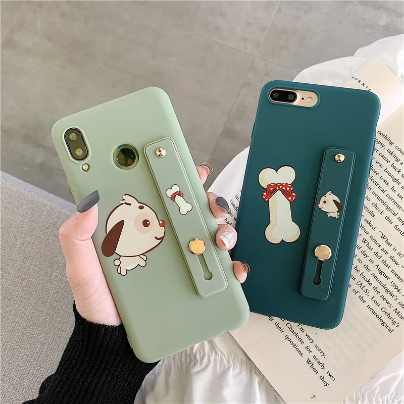For Huawei P20 P30 Lite Pro P10 Plus Mate9 Mate10 Mate20 Pro Cute Cartoon Dog&Bone Fitted Case Soft Silicone Cover Wrist Strap
For Huawei P20 P30 Lite Pro P10 Plus Mate9 Mate10 Mate20 Pro Cute Cartoon Dog&Bone Fitted Case Soft Silicone Cover Wrist Strap
