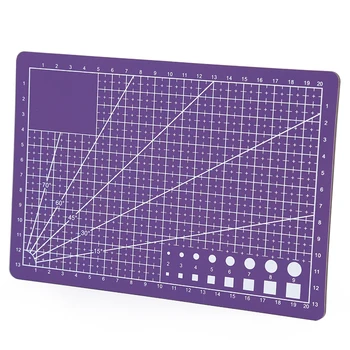 LMDZ A5 Self Healing Cutting Mat Double Sided Cutting Mat Great for Scrapbooking Quilting Fabric Sewing Crafts Projects
LMDZ A5 Self Healing Cutting Mat Double Sided Cutting Mat Great for Scrapbooking Quilting Fabric Sewing Crafts Projects