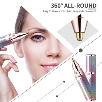 Electric Lady Eyebrow Trimmer With LED Light Body Hair Remover 2 in 1 USB Rechargeable Painless Women Shaver Bikini Clipper Cut
Electric Lady Eyebrow Trimmer With LED Light Body Hair Remover 2 in 1 USB Rechargeable Painless Women Shaver Bikini Clipper Cut