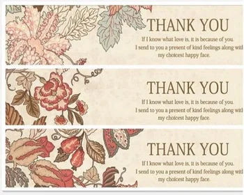 90PCS/lot vintage pattern "Thank You" Labels Sticker Album Adhesive Sticker Packaging Sealing Label Decorative Tags Planner
90PCS/lot vintage pattern "Thank You" Labels Sticker Album Adhesive Sticker Packaging Sealing Label Decorative Tags Planner
