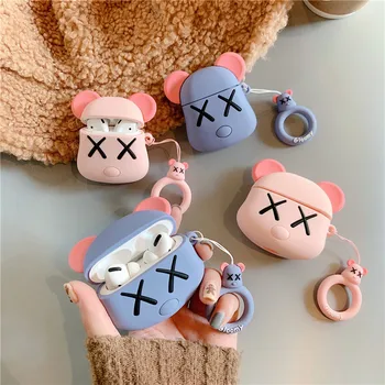 3D Violent Bear Bluetooth Earphone Case for Airpods 2 3 Cute Protective Cover for Airpods Pro Silicone Luxury with Ring Strap
3D Violent Bear Bluetooth Earphone Case for Airpods 2 3 Cute Protective Cover for Airpods Pro Silicone Luxury with Ring Strap
