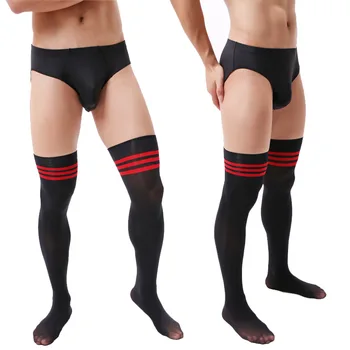Men's Long Football Socks Men's Velvet Long Over-knee Socks Black and Red Striped Male Socks Men's Stockings
Men's Long Football Socks Men's Velvet Long Over-knee Socks Black and Red Striped Male Socks Men's Stockings