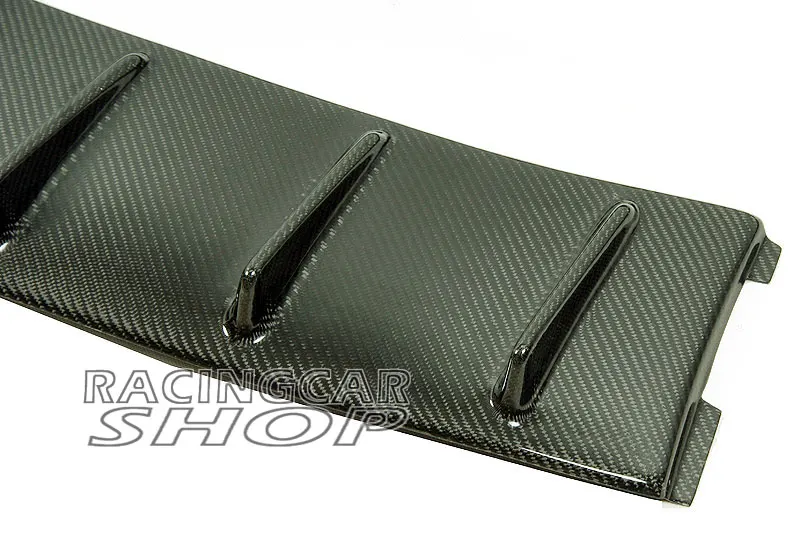 VG Style Real Carbon Fiber Shark Fin Wing Rear Roof Spoiler For Subaru Impreza 4D Sedan WRX STI 02-07