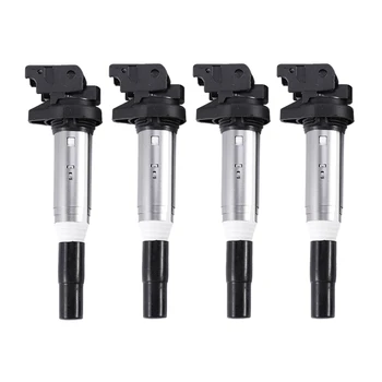 Ignition Coils (Set of 4) 12137575010 12138616153 12137594596 UF667 for BMW Mini Cooper 
Ignition Coils (Set of 4) 12137575010 12138616153 12137594596 UF667 for BMW Mini Cooper