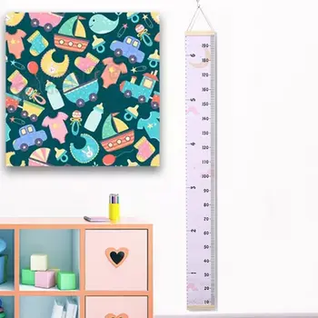 Kids Baby Growth Chart Wood+Canvas DIY Wall Hanging Measuring Ruler Room Decoration Nursery Removable Height Measure
Kids Baby Growth Chart Wood+Canvas DIY Wall Hanging Measuring Ruler Room Decoration Nursery Removable Height Measure