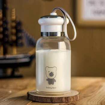 Creative Portable Glass Water Bottle Cute Camping Transparent Tea Cups Lid Jar Glass Mug Copo Jug Glazen Drinking Cup W
Creative Portable Glass Water Bottle Cute Camping Transparent Tea Cups Lid Jar Glass Mug Copo Jug Glazen Drinking Cup W