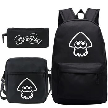 Child Cartoon Splatoon Backpack Teens School Bag Boys Girls Students Back to School Gift(3pcs Set/bookbag+shouder Bag+pen Bag)
Child Cartoon Splatoon Backpack Teens School Bag Boys Girls Students Back to School Gift(3pcs Set/bookbag+shouder Bag+pen Bag)