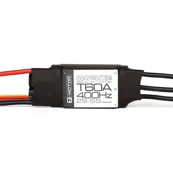 T-Motor 2-6S 400Hz Advanced Speed Controller T60A RC airplane ESC RC drone parts
T-Motor 2-6S 400Hz Advanced Speed Controller T60A RC airplane ESC RC drone parts