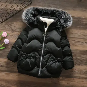 Winter Overalls Children 2020 New Girls' Korean Style Fashionable Down Cotton Large Fur Collar Windproof Parka
Winter Overalls Children 2020 New Girls' Korean Style Fashionable Down Cotton Large Fur Collar Windproof Parka