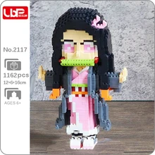 LBP 2117 Anime Demon Building Blocks Slayer Kamado Nezuko Ghost Monster Model DIY Mini Diamond Bricks Toy for Children Kid Gifts
LBP 2117 Anime Demon Building Blocks Slayer Kamado Nezuko Ghost Monster Model DIY Mini Diamond Bricks Toy for Children Kid Gifts