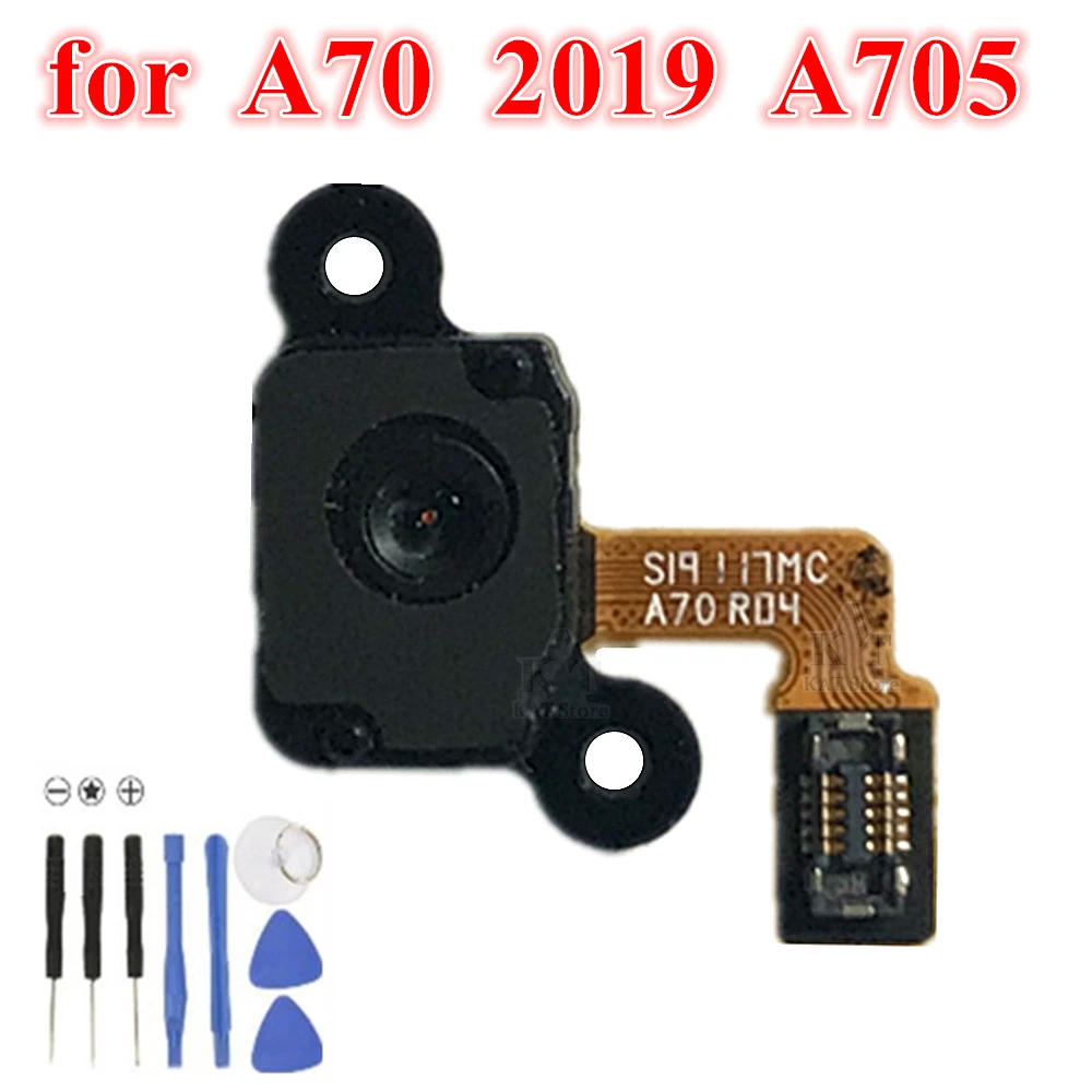 Шлейф для сенсорного датчика отпечатков пальцев для Samsung Galaxy A70, SM-A705 A705F, запасная часть, 1 шт.
Шлейф для сенсорного датчика отпечатков пальцев для Samsung Galaxy A70, SM-A705 A705F, запасная часть, 1 шт.