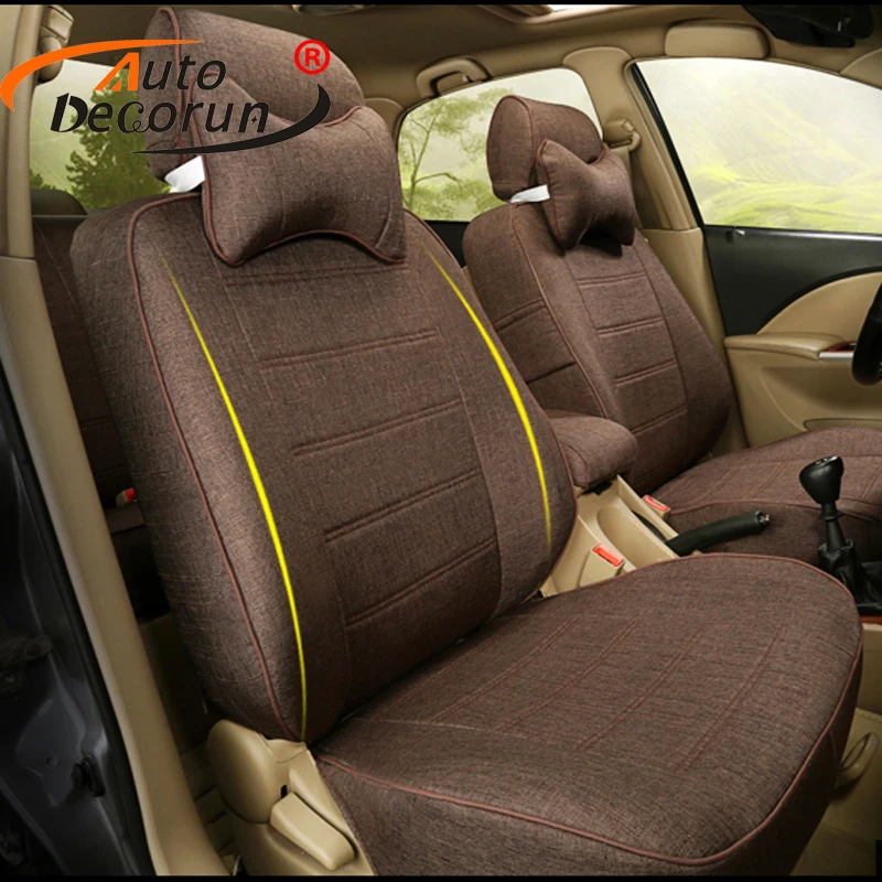 AutoDecorun Custom Automobile Seat Cover for Nissan X-TRAIL 2014 2015-2017 Covers Cars Seats Cushion Sets Accessories | Автомобили и
