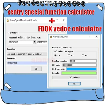 2020 DAS Xentry Special Function Calculator FDOK Vedoc Calculator Keygen for MB Star C3 C4 C5 C6
2020 DAS Xentry Special Function Calculator FDOK Vedoc Calculator Keygen for MB Star C3 C4 C5 C6