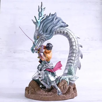 One Piece GK Roronoa Zoro with Dragon Platform Statue PVC Figure Collectible Model Toy
One Piece GK Roronoa Zoro with Dragon Platform Statue PVC Figure Collectible Model Toy
