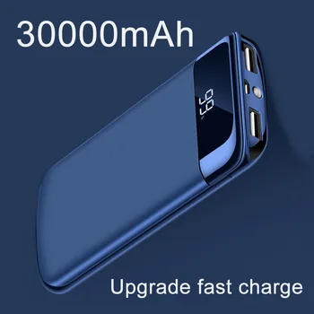 High-capacity 30000mah mobile power external battery powerbank 2 USB LED lights portable mobile phone charger universal
High-capacity 30000mah mobile power external battery powerbank 2 USB LED lights portable mobile phone charger universal