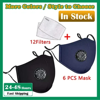 6pcs Anti Dust Mask Health Daily Care Gezicht hypoallergeen Washable PM2.5 Masks with Adjustable Straps With Breathing Valve
6pcs Anti Dust Mask Health Daily Care Gezicht hypoallergeen Washable PM2.5 Masks with Adjustable Straps With Breathing Valve