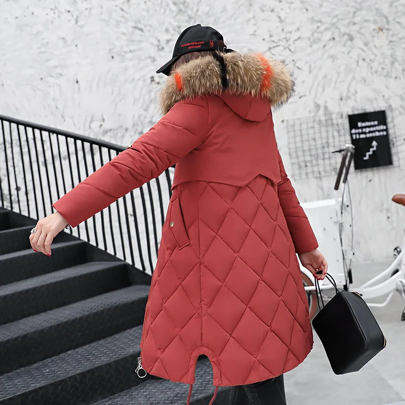2018 Winter New Style down Jacket Cotton-padded Clothes Women's Large Size Mid-length over-the-Knee Slim Fit Cotton-padded Cloth
2018 Winter New Style down Jacket Cotton-padded Clothes Women's Large Size Mid-length over-the-Knee Slim Fit Cotton-padded Cloth