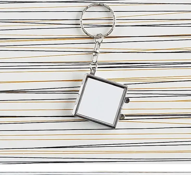 Heat Transfer Key Chain Double Sided Sublimation Blanks Love Heart Circular Square Metal Ring Mirrors Buckle Printing Photo SN
Heat Transfer Key Chain Double Sided Sublimation Blanks Love Heart Circular Square Metal Ring Mirrors Buckle Printing Photo SN