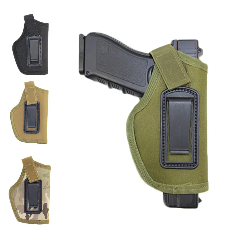 

IWB Tactical Universal Gun Holster Airsoft Pistol Gun Bag Case Concealed Carry Holster Belt Waist Holster Hunting Accessories