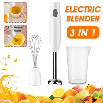 3 in 1 Electric Hand Blenders Mixture Egg Blenders 220V Home Kitchen Mixer Stick Fruit Juicer Vegetable Baby Food Grinder New
3 in 1 Electric Hand Blenders Mixture Egg Blenders 220V Home Kitchen Mixer Stick Fruit Juicer Vegetable Baby Food Grinder New
