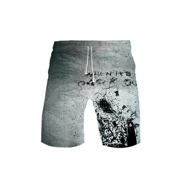 

2019 3D g eazy Down Swimwear Swim Shorts Trunks Beach Board Shorts Swimming Pants Swimsuits g eazy Mens Running Sports Surffing