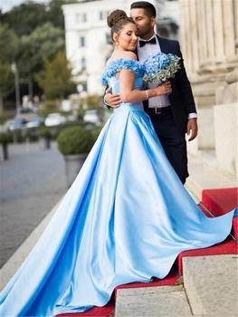Women's Dress Off The Shoulder Flowers Plus Size Mother Of The Bride Dresses A-line Groom Godmother Evening Dress V-neck
Women's Dress Off The Shoulder Flowers Plus Size Mother Of The Bride Dresses A-line Groom Godmother Evening Dress V-neck