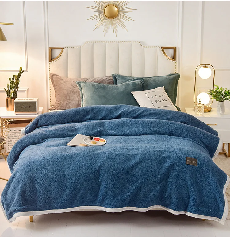 Yaapeet 1pc Lamb Wool Baby Blanket Light Grey Solstice Bed Cover Europe Solid Color Air Conditioning Blanket Dark Blue Bedspreed
Yaapeet 1pc Lamb Wool Baby Blanket Light Grey Solstice Bed Cover Europe Solid Color Air Conditioning Blanket Dark Blue Bedspreed