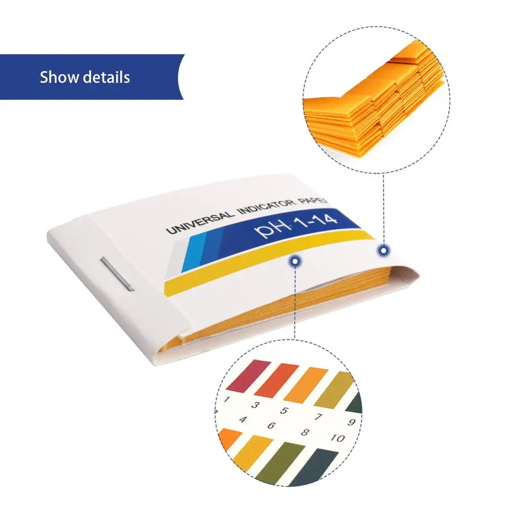 1-14 pH Test Paper Analytical Instruments/ pH Test Water Quality Test (6 packs) Verify The pH Of The Solution
1-14 pH Test Paper Analytical Instruments/ pH Test Water Quality Test (6 packs) Verify The pH Of The Solution