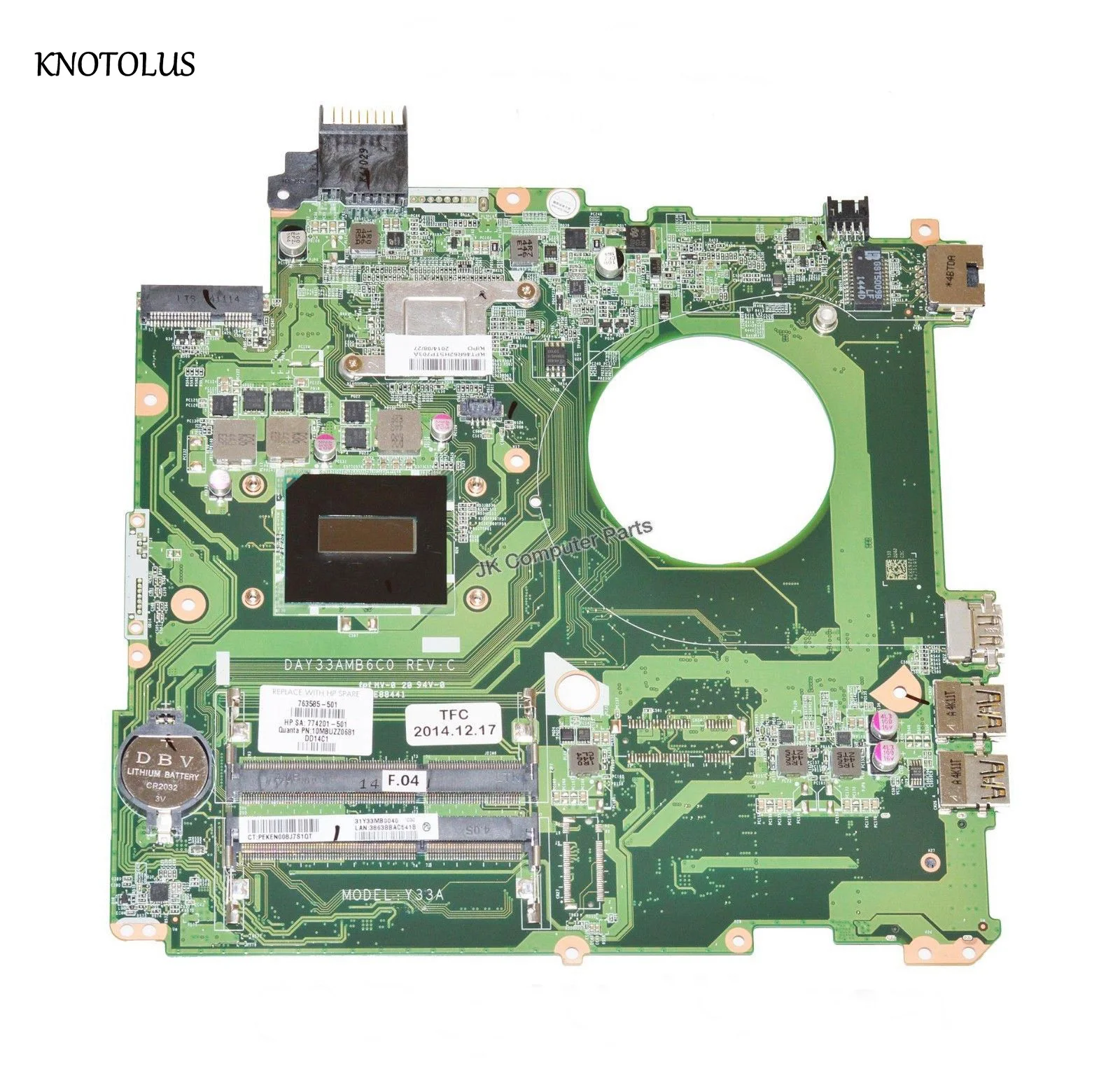 High quality 763585-501 763585-001 free shipping For HP FOR Envy15-K 15-K Laptop Motherboard DAY33AMB6C0 i7-4710Q 100% Tested
High quality 763585-501 763585-001 free shipping For HP FOR Envy15-K 15-K Laptop Motherboard DAY33AMB6C0 i7-4710Q 100% Tested