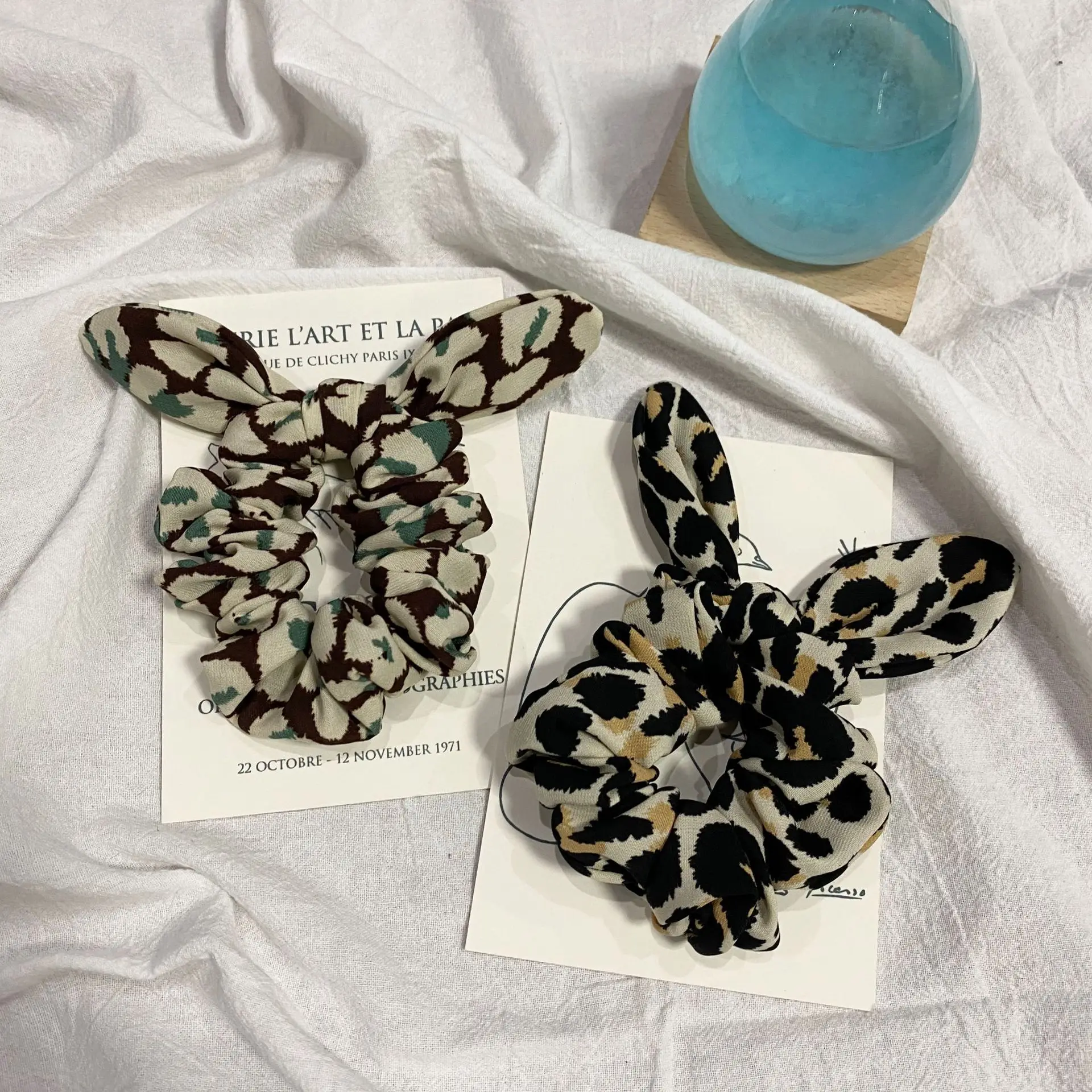 Cute Leopard Rabbit Ears Hair Bands for Women Girls Solid Color Scrunchies Headband Hair Ties Ponytail Holder Hair Accessorie
Cute Leopard Rabbit Ears Hair Bands for Women Girls Solid Color Scrunchies Headband Hair Ties Ponytail Holder Hair Accessorie
