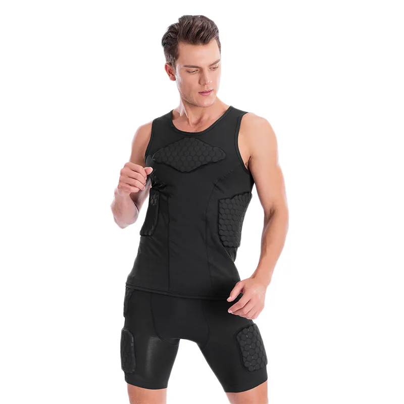 Amazon 2019 New Style Honeycomb Basketball Anti-collision Clothing Set Quick-Dry Tight-Fit Anti--Training Clothing Customizable
Amazon 2019 New Style Honeycomb Basketball Anti-collision Clothing Set Quick-Dry Tight-Fit Anti--Training Clothing Customizable